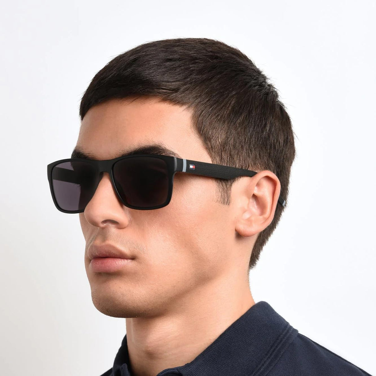 Tommy Hilfiger Gafas de Sol TH 1718/S BLACK/GREY 56/16/145 hombre