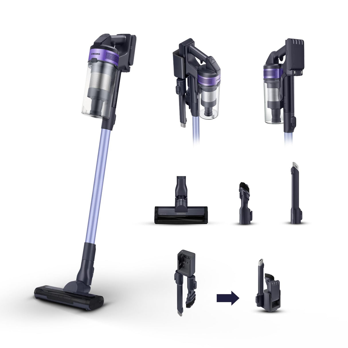 Samsung Aspirador Escoba VS15A6031R4/ET 150 W