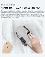 LUXWALLET Libra Eagle - 30KM/h Drone - 191 gram - WiFi GPS 4K Drone - EIS Stabilisator - 1200 Meter 5G Afstand + 2X Accu
