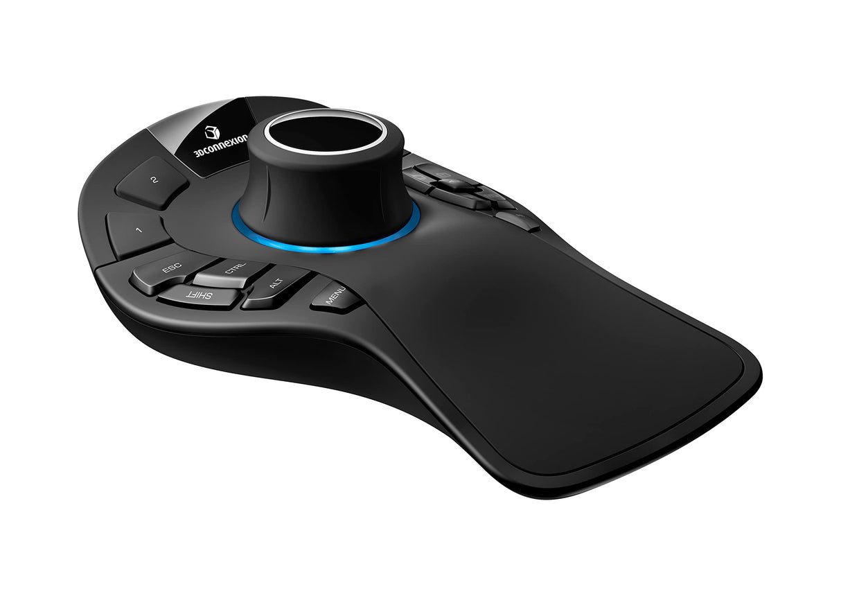 3Dconnexion SpaceMouse Pro (Ratón 3D, con Cable, negro)