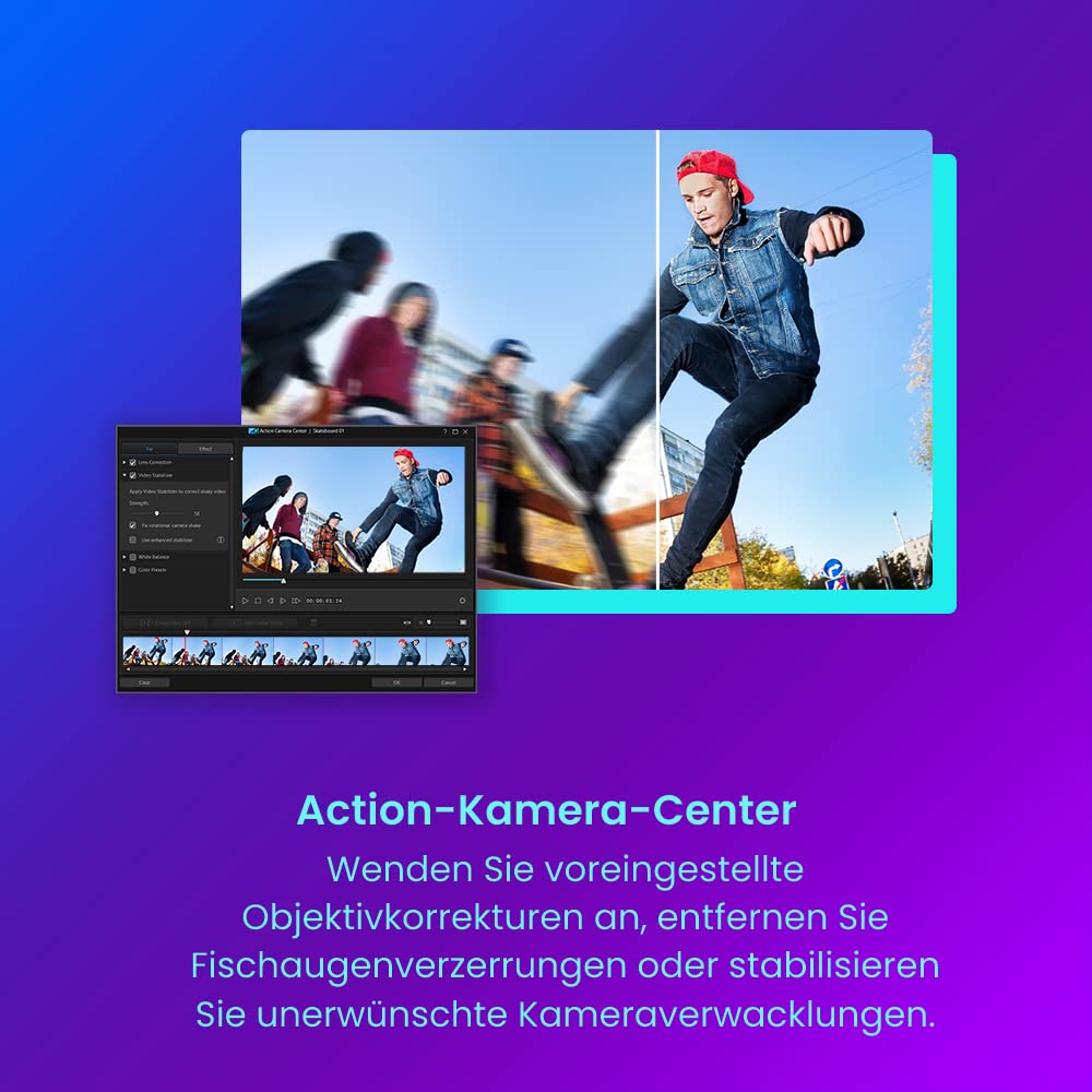 CyberLink PowerDirector 21 Ultimate | Professionelle Videobearbeitung | Lebenslange Lizenz | BOX | Windows (64-Bit)
