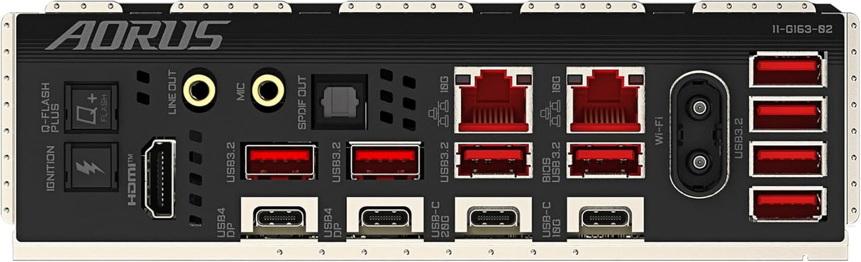 GIGABYTE X870E AORUS Xtreme X3D AI Top Motherboard - Supports AMD Ryzen 9000 Series Processors, 24+2+2 Phase VRM, up to 9000MHz DDR5 (O.C.), 2xPCIe 5.0 M.2 + 3xPCIe 4.0 M.2, Wi-Fi 7