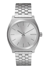 Nixon Reloj Analógico para Unisex Adultos de Cuarzo con Correa en Acero Inoxidable A045-1920-00, Plata
