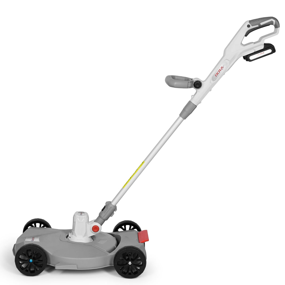 IKRA 2en1 cortabordes cortacésped sin Cable IART 2030 F Incl. batería, Cargador y 3 carretes de Hilo
