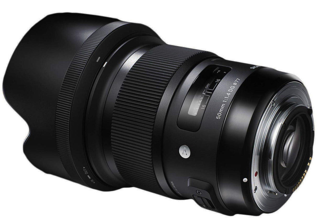 Sigma Art, 50mm F1.4 DG HSM - Objetivo (50mm F1.4 DG HSM, SLR, 13/8, 1.4, Sigma, Negro, 8.54 cm)