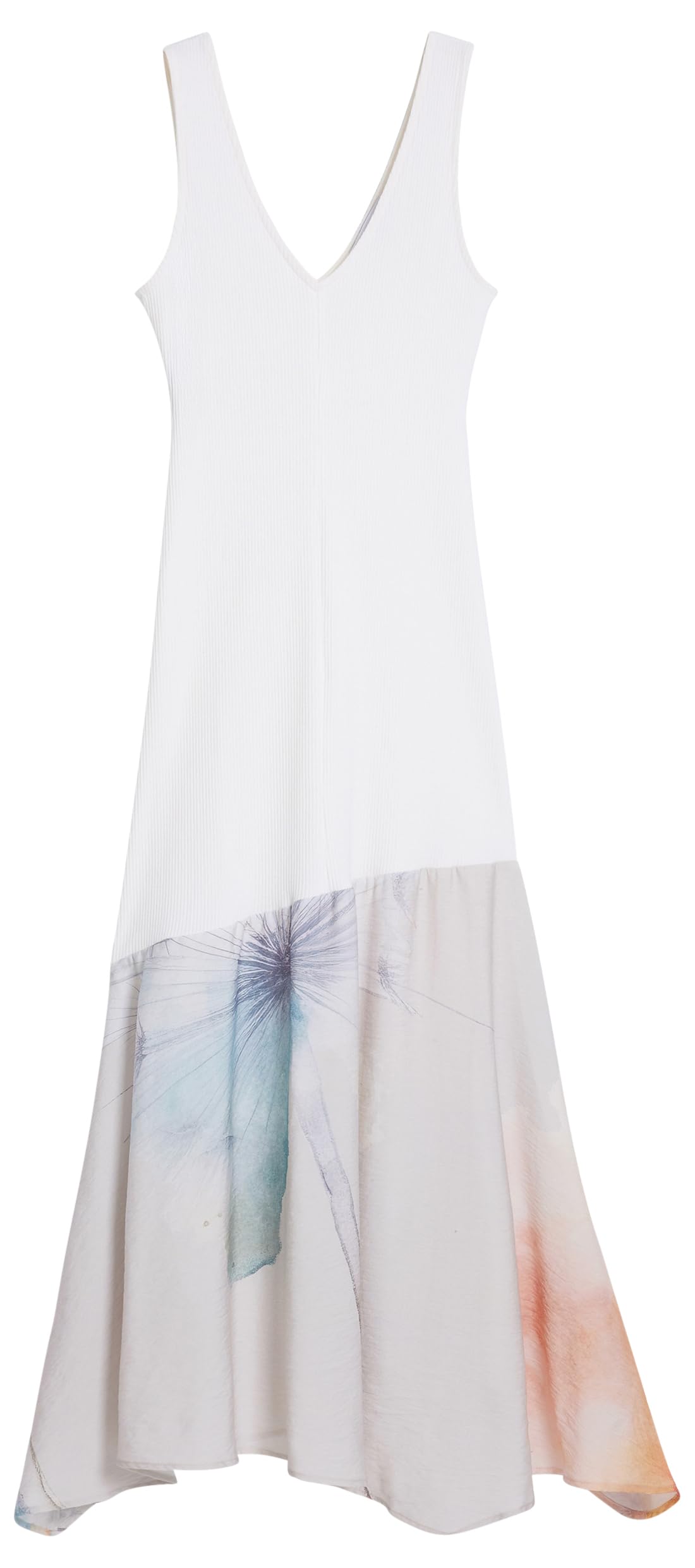 Desigual Vest_Dita Casual Dress, Blanco, XS Women's