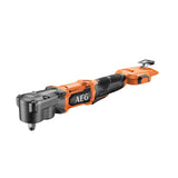AEG BSS18SRA38BL-0 - Aprietatuercas de impacto angular de 3/8 pulgadas, 18 voltios, 3 modos y 310 Nm, BSS18SRA38V