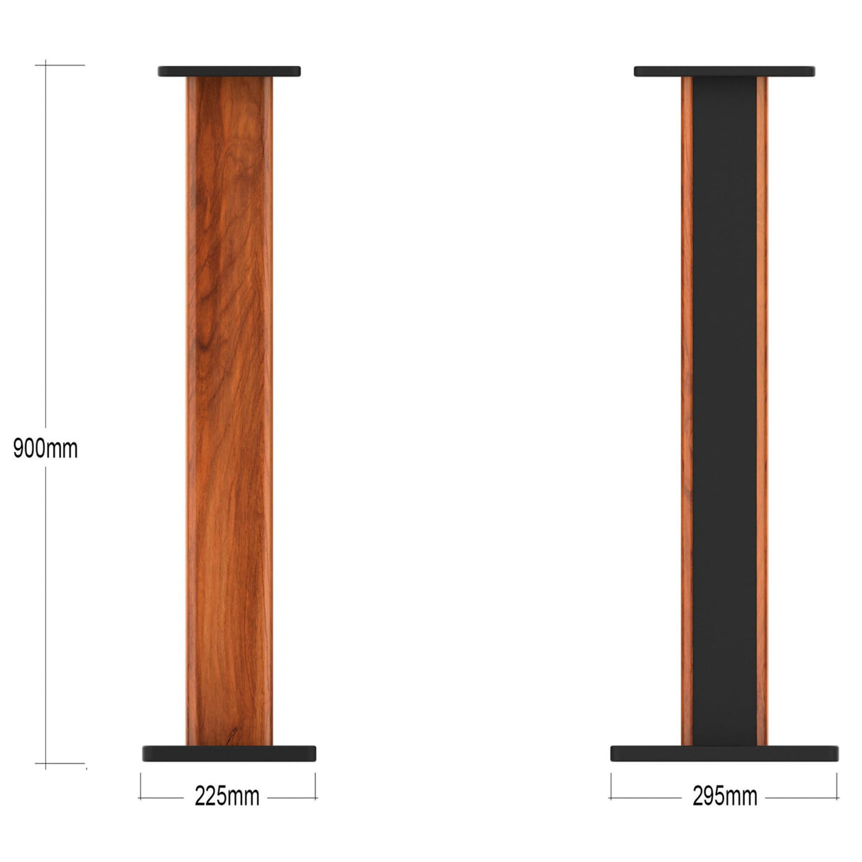 Wiibo Tempo 90 Pareja Soportes Altavoces HiFi 90cm