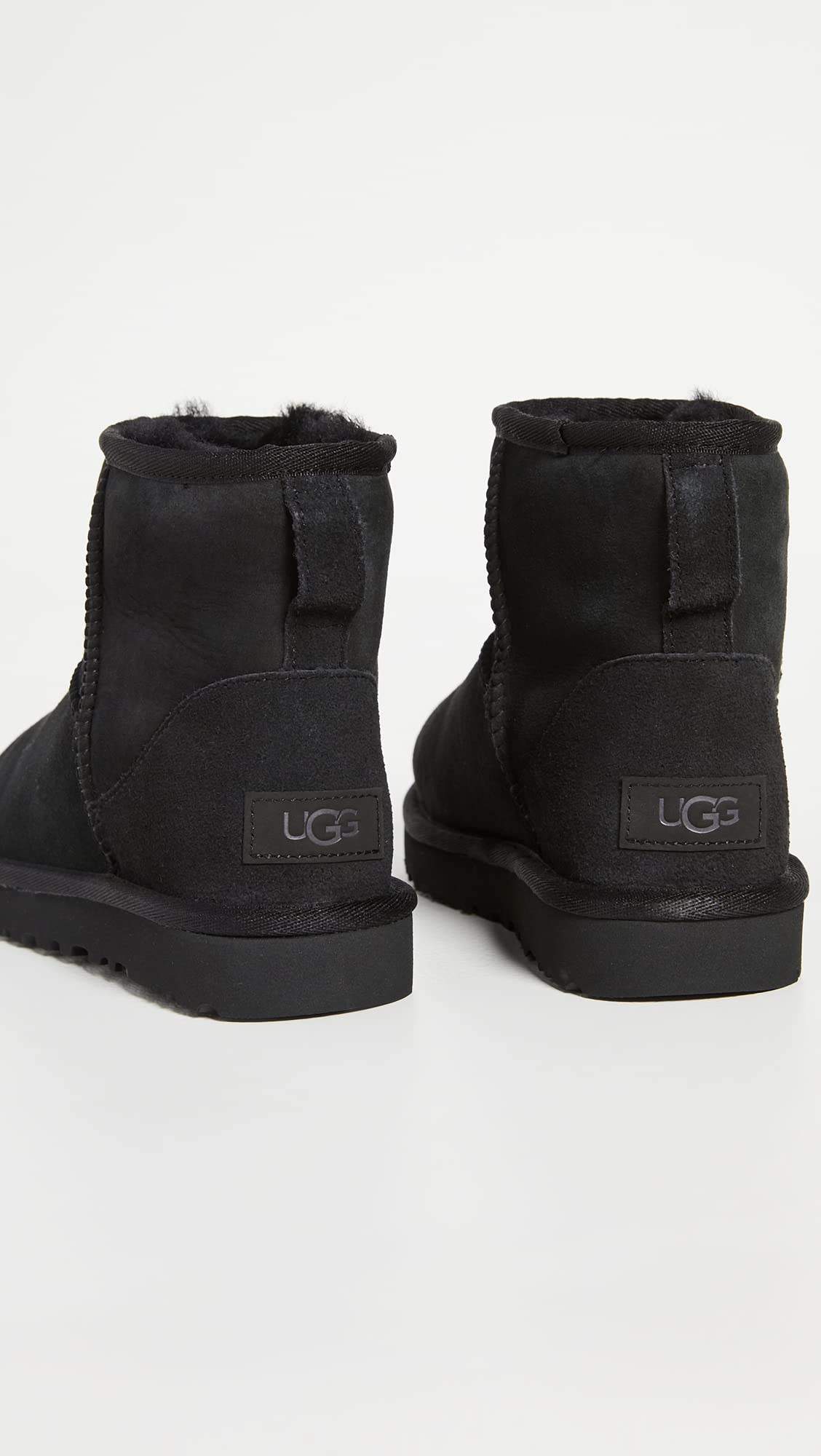 UGG Classic Mini Ii, Botas Mujer, Negro, 37 EU