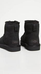 UGG Classic Mini Ii, Botas Mujer, Negro, 37 EU