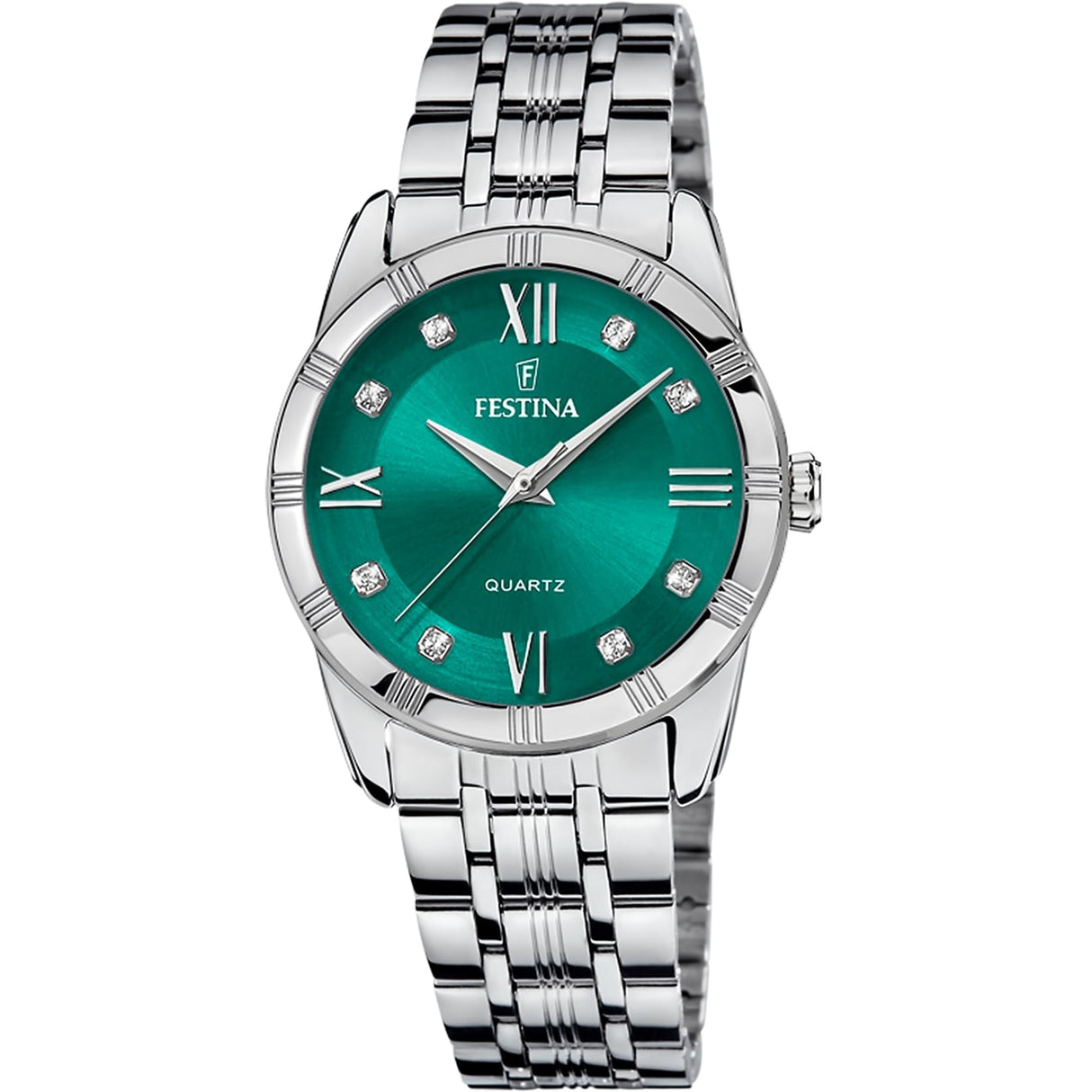 Festina Reloj Mujer F16940/F Mademoiselle Caja de Acero Inoxidable 316l Plateado Correa de Acero Inoxidable 316l Plateado