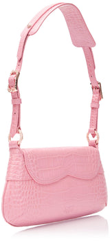 Pinko 520 Shoulder Classic Cuero St. Coco Brillante, Bolsa para Mujer, P31b Marino Block Color, 31