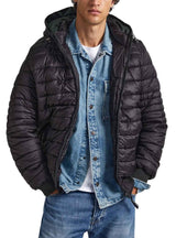 Pepe Jeans Chaqueta acolchada Billy para hombre, negro (negro), M