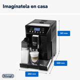De'Longhi Eletta Cappuccino, Máquina Automática de Café en Grano, Espresso, Cafetera, ECAM46.860.B, Negro