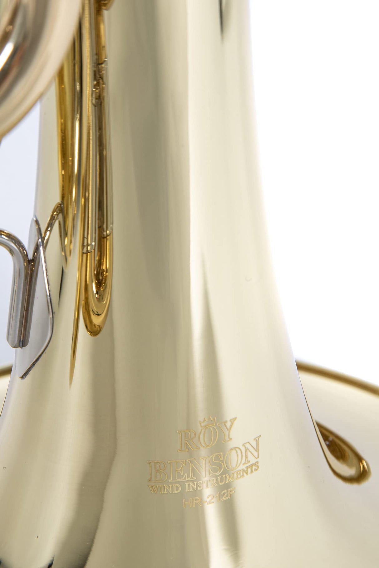 Roy Benson Children's F French Horn HR-212F (Diseñado especialmente para los brazos de los niños, tudel de latón dorado, láminas de alpaca, en un estuche con forma adaptada a los niños)