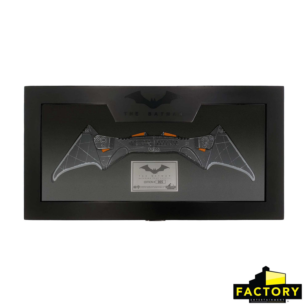Factory Entertainment The Batman réplique 1/1 Batarang Limited Edition 36 cm