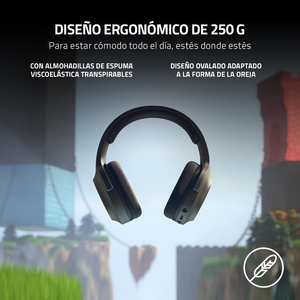 Razer Barracuda X - Auriculares Inalámbricos Multiplataforma para Juegos y Móviles, SmartSwitch Dual Wireless, Diseño Ergonómico de 250 g, TriForce 40mm, Micrófono Cardioide, Negro