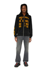 Diesel S-Ginn-Hood-Zip-k7 Sudadera, 0HAYT-9XX-0HAYT, M para Hombre