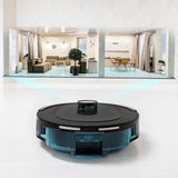 Cecotec Robot Aspirador Conga 7490 Ultimate Home X-Treme, 2600 Pa, 120 min autonomía, navegación láser y Base de autovaciado, Limpieza 4 en 1, Cepillo Central multifunción, App