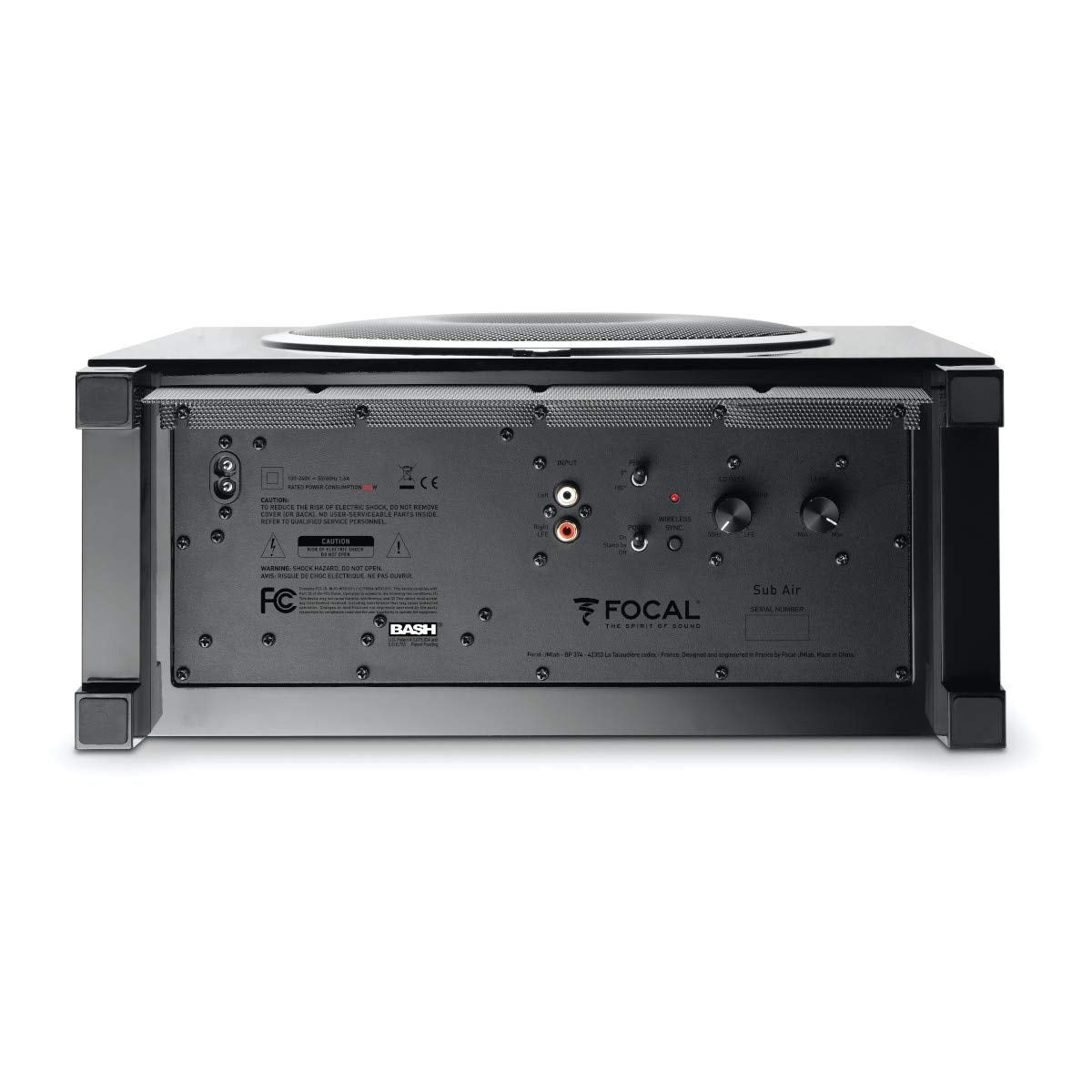 Focal Sub Air Active - Subwoofer (Active subwoofer, 40 - 200 Hz, 150 W, 21 cm, 20,3 cm (8"), 1 W)
