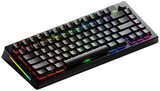 Glorious Gaming GMMK 3 Pro trådlöst mekaniskt tangentbord, Bluetooth Och 2,4 GHz, utbytbara MX-brytare, modulärt aluminiumhölje Och packningssystem, doubleshot-tangenter, 75% TKL, USA QWERTY - Svart