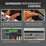 Nektar Impact GXP61 - Teclado controlador MIDI USB con integración Nektar DAW