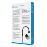 Sennheiser Monitor de Audio intraural, Transparente, con Cable (508941)