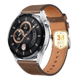 HUAWEI Watch GT 3 46mm Smartwatch, Reloj deportivo, con monitorización SpO2, con pantalla grande, Reloj entrenamiento, Reloj inteligente, Marrón+38 Meses de garantía