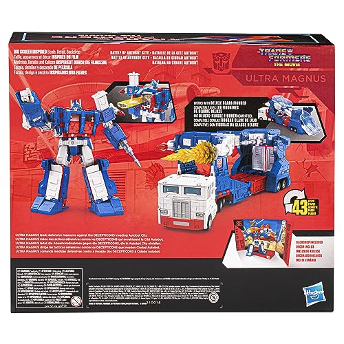 Transformers Toys Studio Series Commander Class 86-21 Ultra Magnus to Batalla por Cybertron (24 cm)