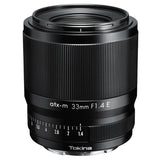Tokina ATX-m 33mm F1.4 Sony E, Black