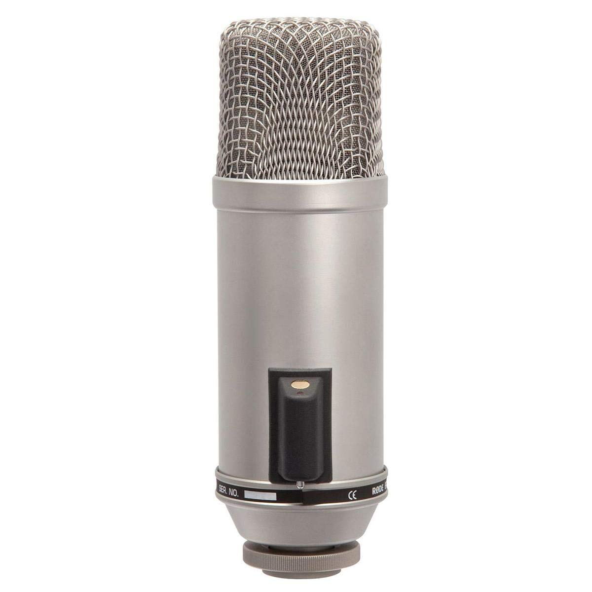 RØDE Broadcaster Micrófono de condensador de montaje final RØDE Broadcaster para podcasting, radiodifusión, transmisión, juegos, producción musical, grabación vocal e instrumental