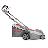 IKRA cortacésped eléctrico IERM 1638-1, 1600W, Altura de Corte 30-75mm, Anchura de Corte 38cm, Incl. Cuchilla de Repuesto