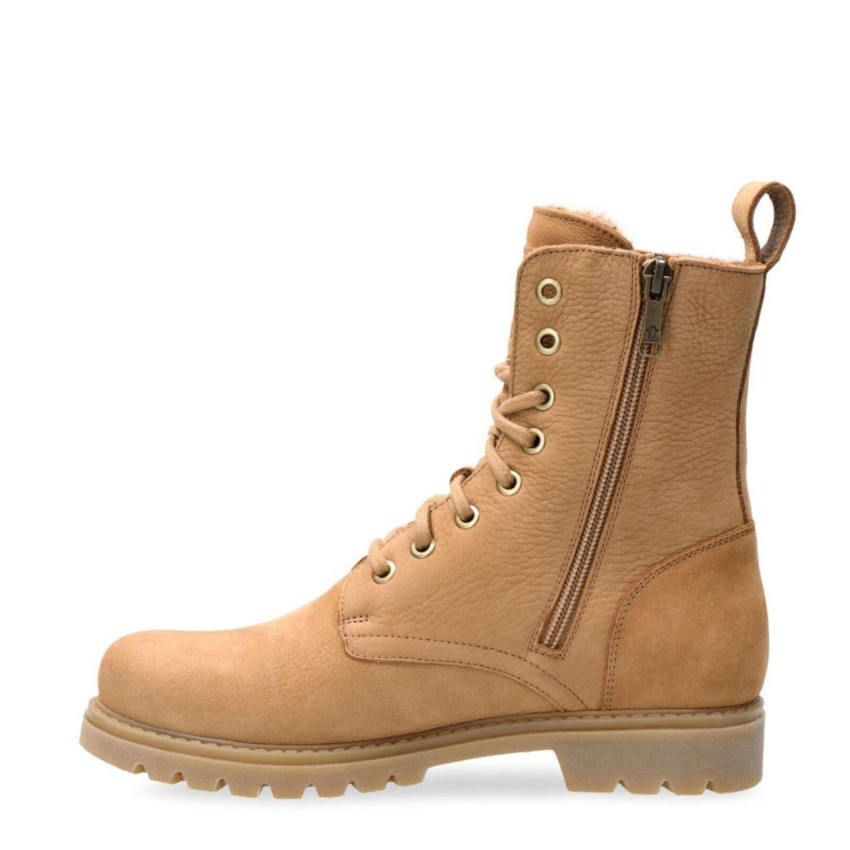 Panama Jack Frisia, Combat Boot Mujer, marrón Claro, 37 EU