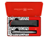 Caran d'Ache ECRIDOR KEITH HARING - Bolígrafo y estuche de piel