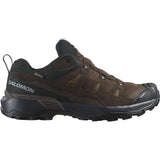 Salomon X ULTRA 360 LEATHER GORE-TEX, Zapatos de senderismo para Hombre, Dark Earth Delicioso Sharkskin, 43 1/3 EU