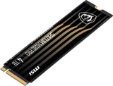 MSI SSD SPATIUM M480 Pro PCIe 4.0 NVMe M.2 4TB
