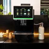 Cecotec Cafetera Superautomática Comercial Cremmaet Coffice. 2900W, Pantalla Táctil, Molido Uniforme, 1 Molinillo, 26 Bebidas, Depósito de Café en Grano 1Kg, Depósito de Agua de 2L