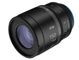 Irix Cine 150mm T3.0 Macro 1:1 Lente de vídeo 150mm para Sony E || 11 láminas de Enfoque min 0,35 m rotación 270° || Lente de vídeo para Sony