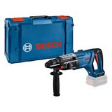 Bosch Professional 18V System martillo perforador a batería GBH 18V28 D, KickBack Control, incl paño de limpieza, empuñadura auxiliar, calibre de profundidad, bandeja, sin batería/cargador