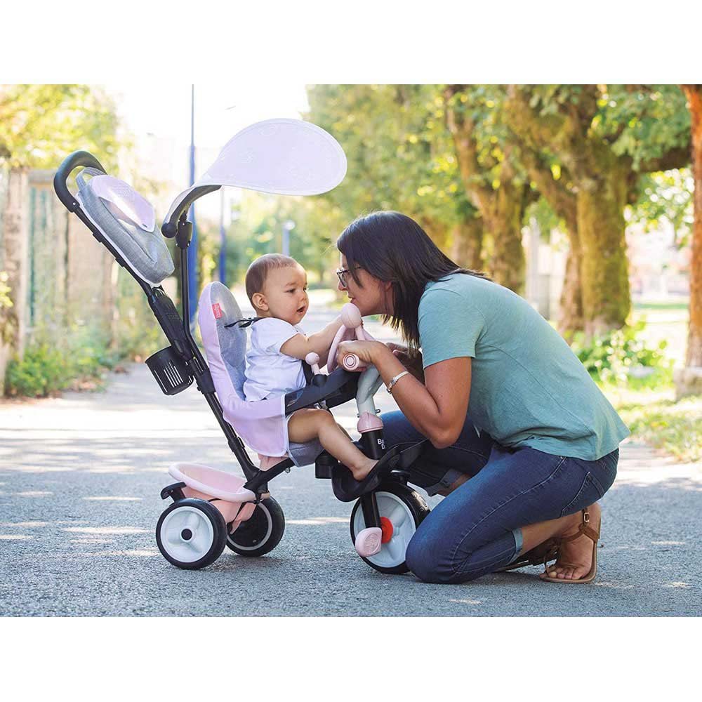 Smoby- Triciclo Baby Driver Confort Rosa (741501)