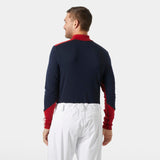 Helly Hansen Lifa Merino Midweight 1/2 Zip, Camisa Hombre, Azul (Blue), M