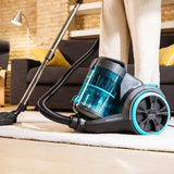 Cecotec Aspiradora con Cable sin Bolsa de Trineo Conga Rockstar Multicyclonic XL PowerStyle. 900W, Multiciclónico sin Bolsas, Regulador de Potencia, Capacidad 3,3L, Doble Filtro HEPA, Tubo Metálico