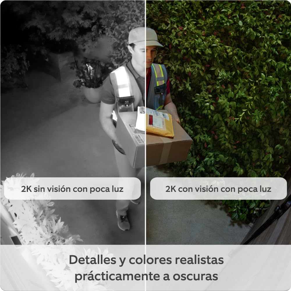 Novedad Ring | Cámara exterior Plus con batería (Outdoor Camera Plus): cámara inalámbrica exterior, 2K con Ring Vision, instalación propia, alternativa a CCTV (30 días gratis de Ring Home)