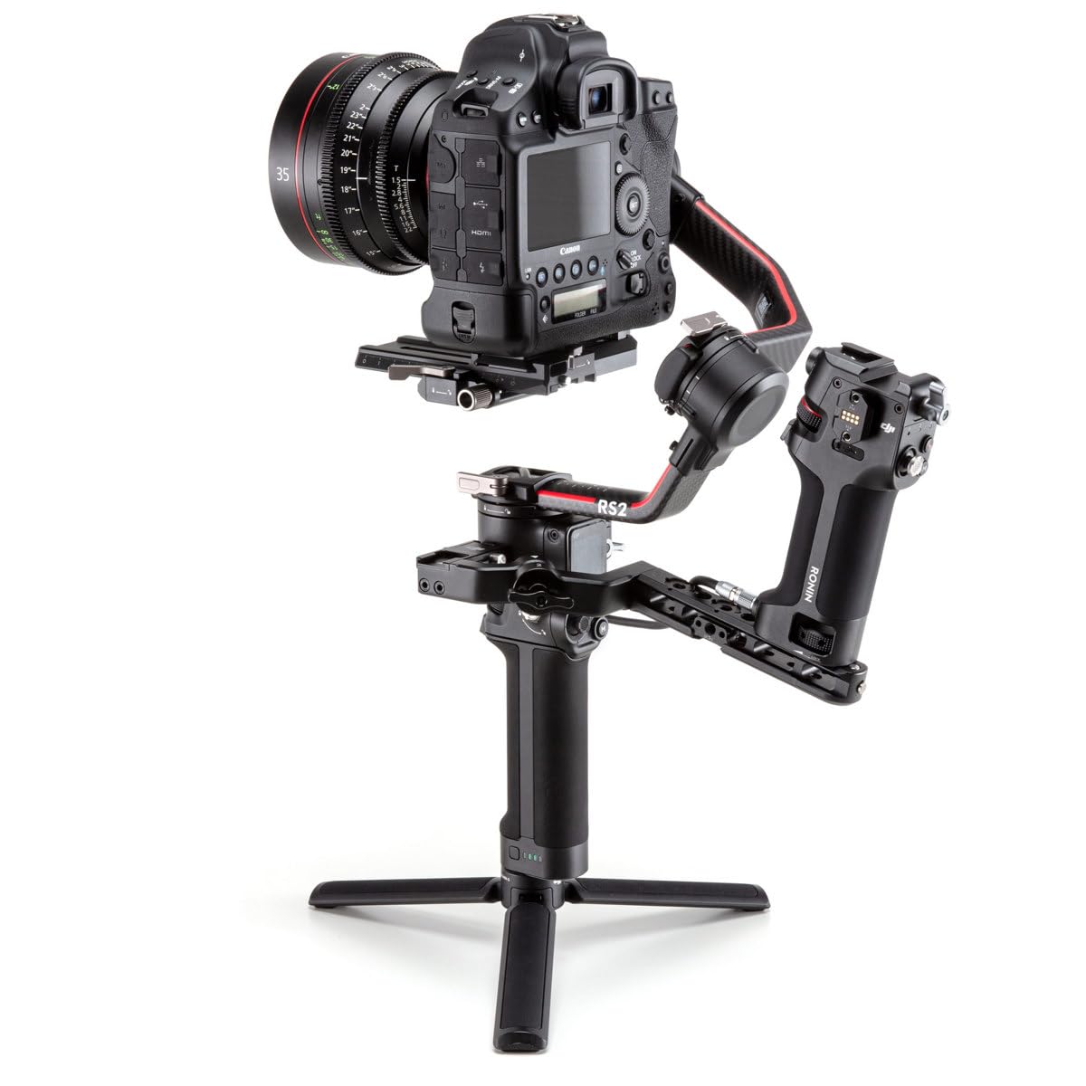 DJI Ronin Empuñadura de Control por Cable - Control del Enfoque y de los Parámetros de la Cámara y del Disparador, Compatible con DJI RS 2