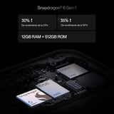 OPPO Reno14 FS 5G – Smartphone Libre con IA, 12GB RAM + 512GB, Cámara Triple 50MP, Batería 6000mAh, Carga Rápida 45W, Pantalla AMOLED 120Hz, IP69, Dual SIM, Android, Versión Española - Opal Blue