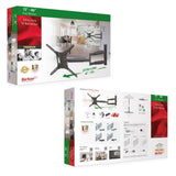 Barkan Soporte TV de Pared 102cm de Largo Inclinable y Giratorio, Articulado para Pantallas de 13-86 Pulgadas, Peso máximo 60Kg, Ultra Extensible, para LED OLED LCD, hasta VESA 600x400