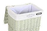 CESTA ROPA SET 5 MIMBRE POLIESTER 44X34X56 VERDE