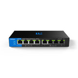 Switch PoE++ multigigabit Linksys no administrado de 8 Puertos y 2,5 G | Ethernet bajo Consumo | Control dúplex Completo | para WiFi 6/6E/7 y cámaras IP | Carcasa metálica | Presupuesto PoE de 180 W