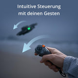 DJI Avata 2 Fly More Combo (1 batería) Bundle, Drone FPV con cámara, con protección de la hélice, voltea/rueda con sólo pulsar un botón, drone con cámara de contenidos POV, incl Goggles 3y RC Motion 3