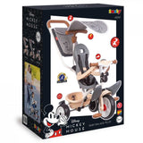 Smoby- Triciclo Mickey Mouse- Baby Balade Plus, Evolutivo (7600741402)